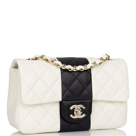 chanel rectangular mini black light gold hardware|Mini classic handbag, Lambskin & gold.